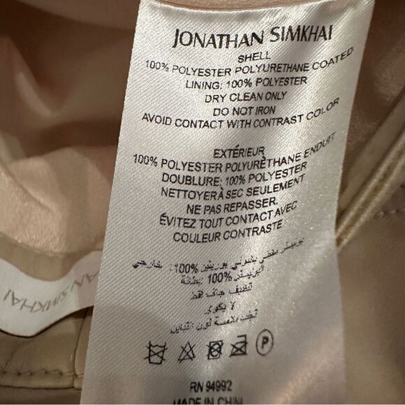 Jonathan Simkhai Faux Leather Pants - Picture 5 of 9